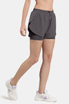 Amante High Rise Quick Dry Shorts - Volcanic Glass — thumbnail 2